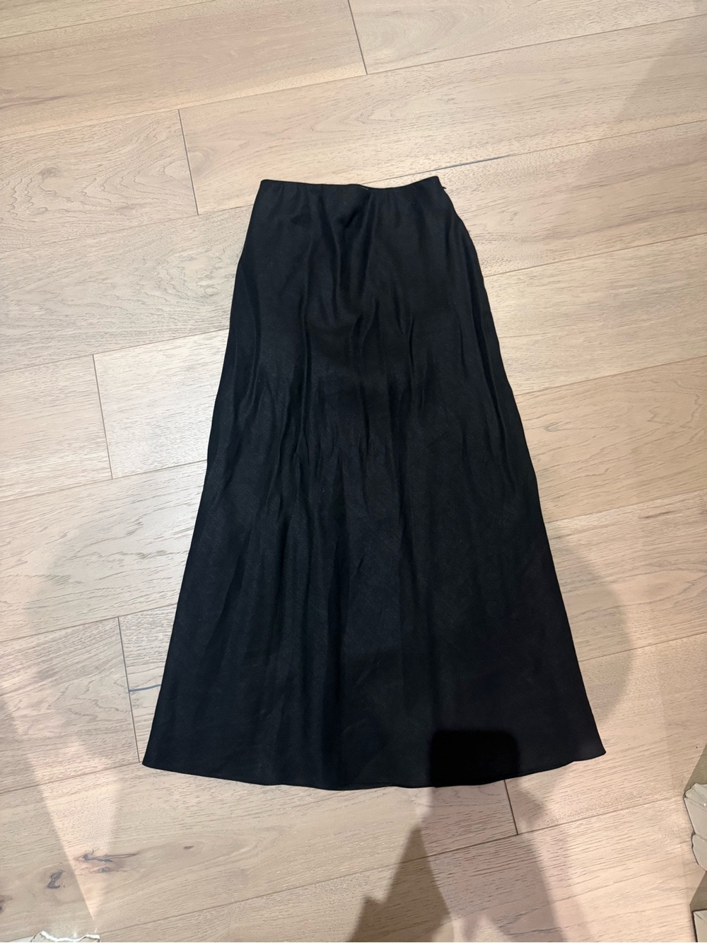 Babaton Black Midi Skirt